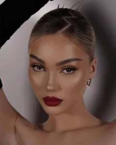 bold lip makeup