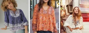 Romantic Peasant Blouses and Eyelet Tops
