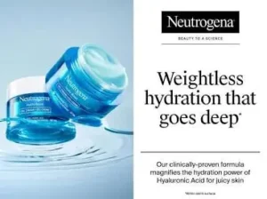 Swapping Heavy Winter Creams for Weightless Gels. Source: Neutrogena.ca