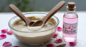 Natural Clarifier: Preparing a Cool Multani Mitti and Arq-e-Gulab Mask