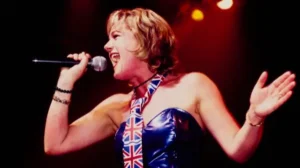 Bonnie Tyler in 1983 during the Total Eclipse of the Heart era