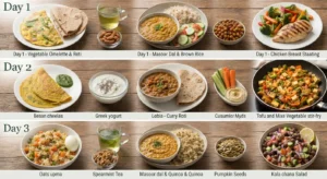 7-Day Sample PCOS Diet Plan for Pakistani Women