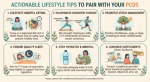 Actionable Lifestyle Tips to Pair With Your PCOS Diet