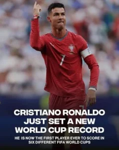 "Cristiano Ronaldo six World Cups 2006 to 2026 career journey"