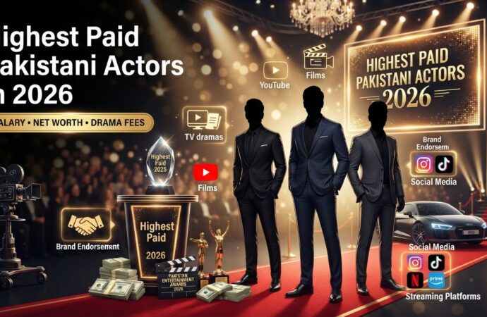 Highest Paid Pakistani Actors in 2026: Top 10 Richest Stars, Salaries, Net Worth & Drama Fees