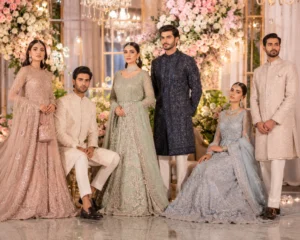 pakistani-walima-guest-outfit-metallic-gown