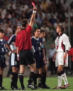 Beckham's Red Card and Redemption