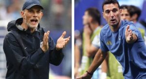 England manager Thomas Tuchel said after the match that he had no regrets over his side's approach in the second half, even as the lead slipped away late on.