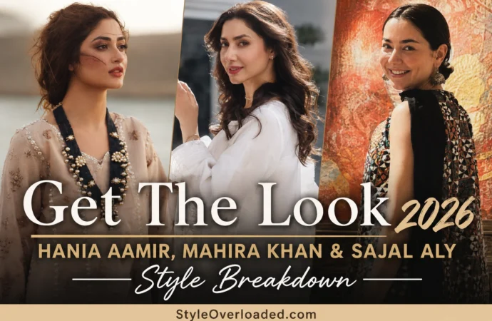 Get The Look 2026: Hania Aamir, Mahira Khan & Sajal Aly Style Breakdown | StyleOverloaded