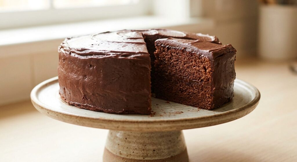 Eggless Chocolate Cake Recipe