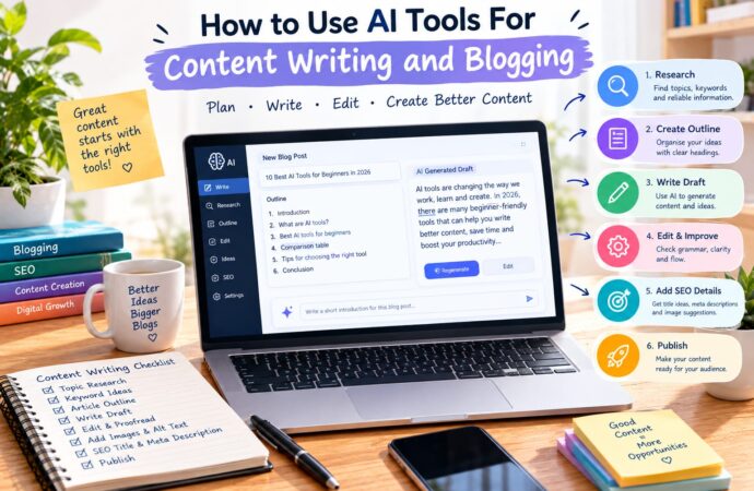 Best 10AI Tools for Beginners in 2026: Free Tools to Boost Productivity