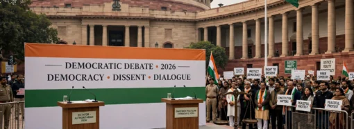 India’s political protests in 2026 have raised questions about voter registration, civil liberties, and democratic accountability.