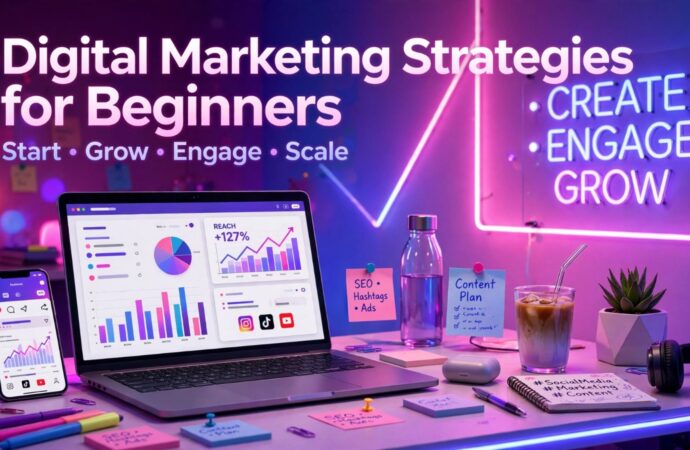 Digital Marketing Strategies for Beginners: A Practical Step-by-Step Guide