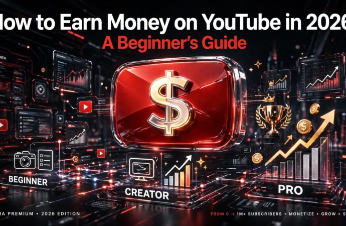 How to Earn Money on YouTube in 2026: A Beginner’s Guide