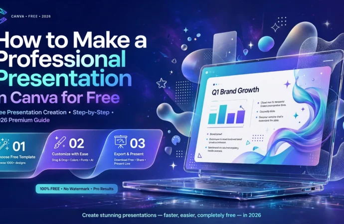 How to Make a Professional Presentation in Canva for Free